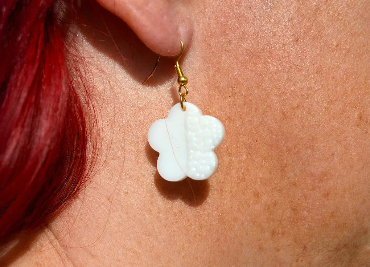 Fleur texturé